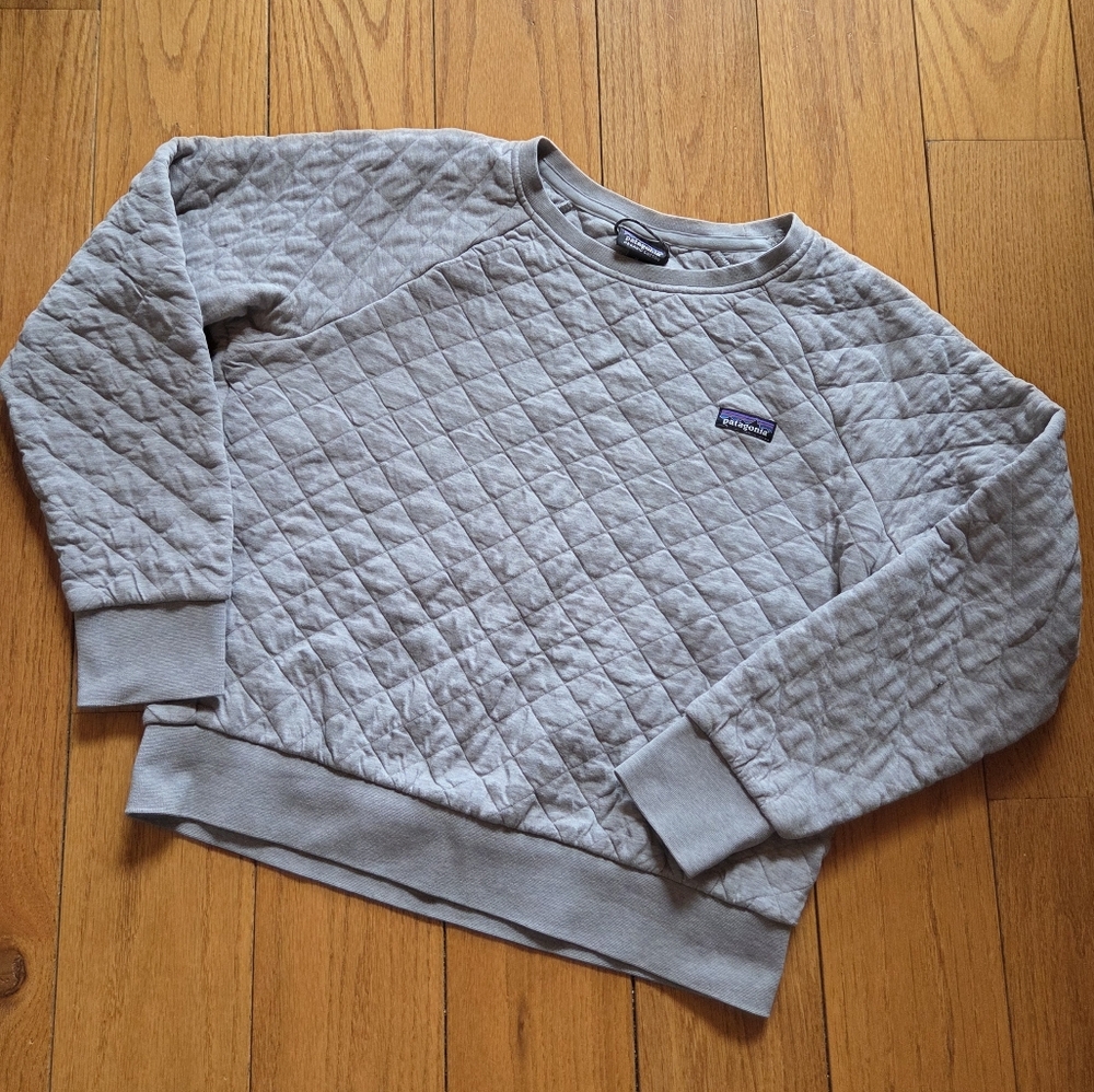 Patagonia Organic Cotton Quilted Crewneck